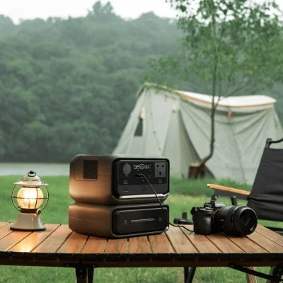 EcoFlow RIVER 3 Max Portable Power Station 572Wh 600W Surge 1200W - Black